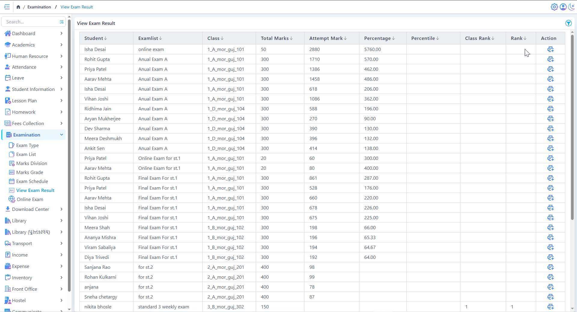 Geometric art installation